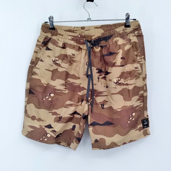 Vans Other - Vans Swim Trunks Desert Camo Size M